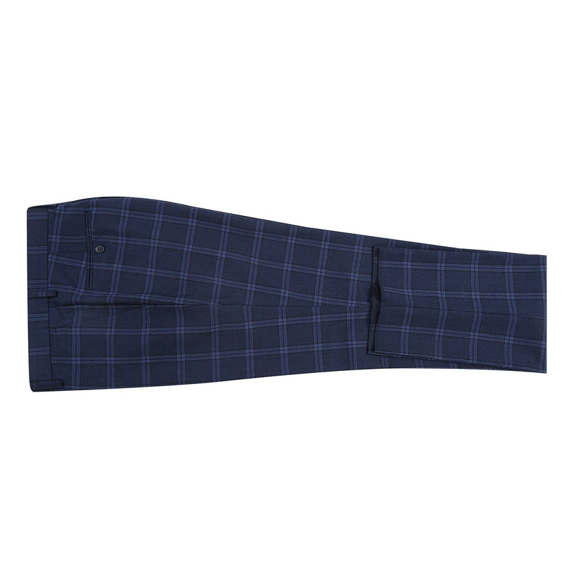 Renoir 293-22 Men's Slim Fit Checked Suits