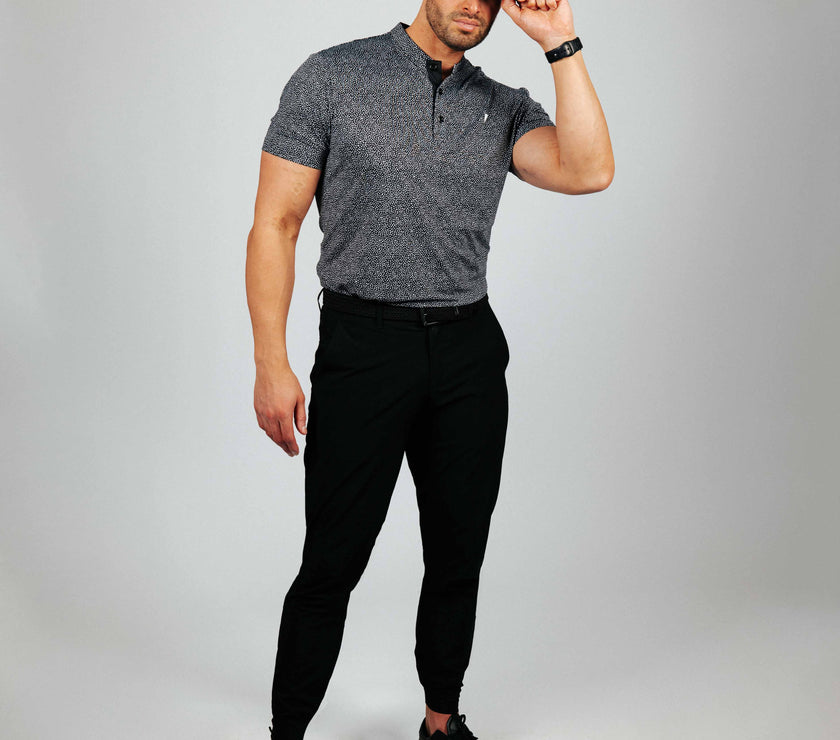 Black Pebble Blade Polo