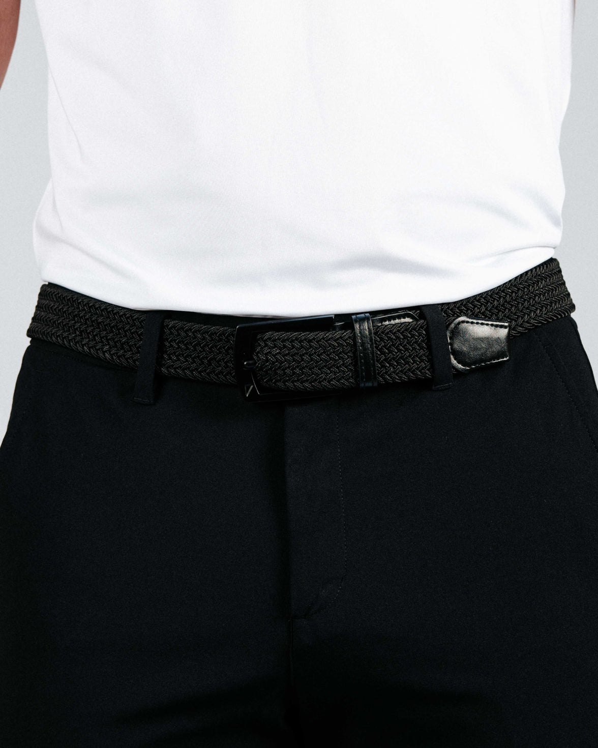 Black Tonal Belt