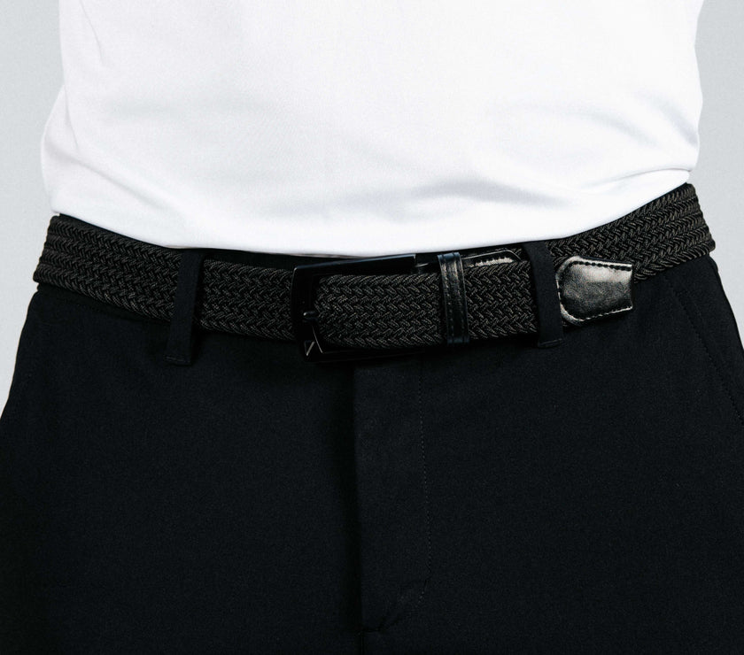 Black Tonal Belt