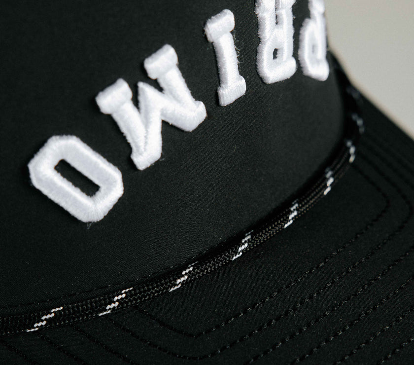 Black Upside Down Hat