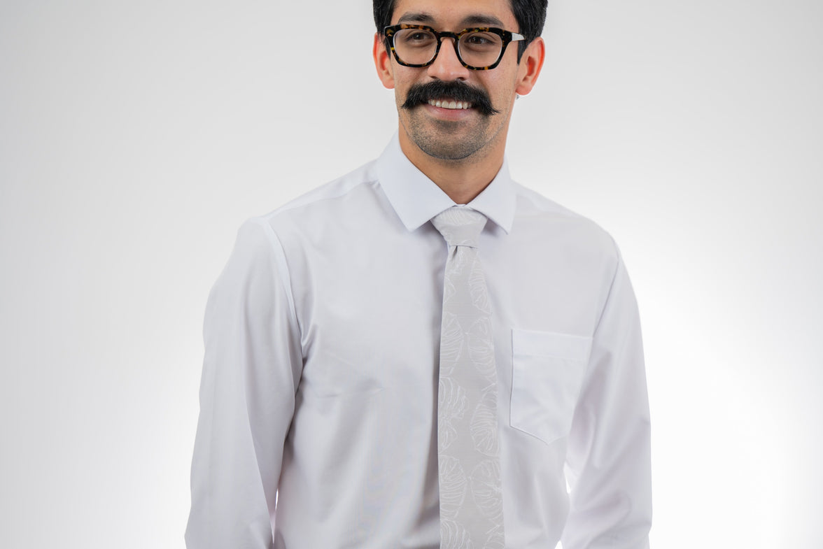 Lighten Up Leaves Men's Tie