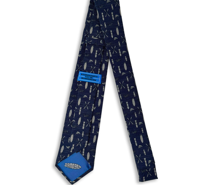 Bombora patterned Tie Tie for men in Cache Valley – refined Utah style made by Kator Shop for the perfect finishing touch.