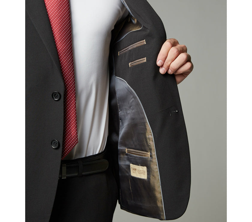 Tour Separate Suit Jacket, Black