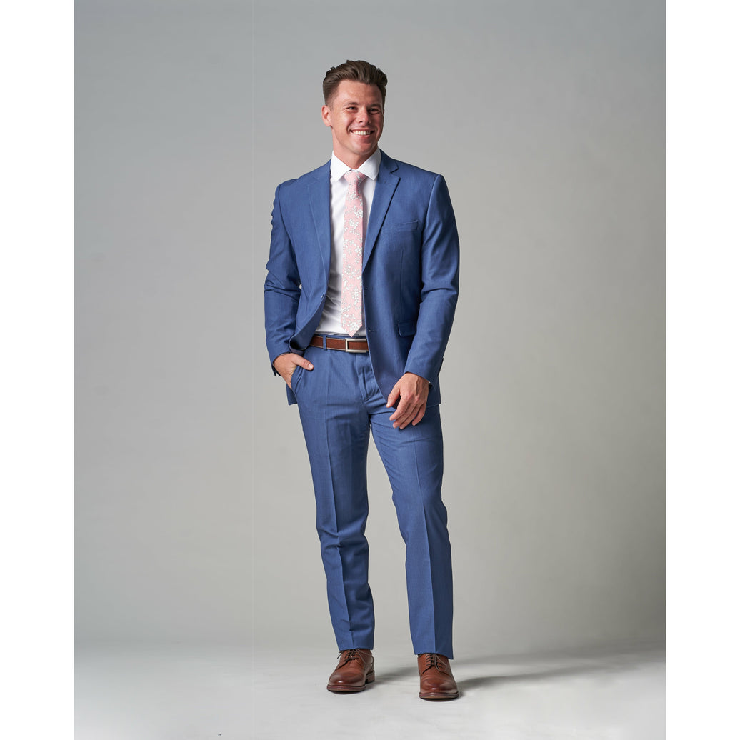 Tempo Separate Suit Jacket, Powder Blue