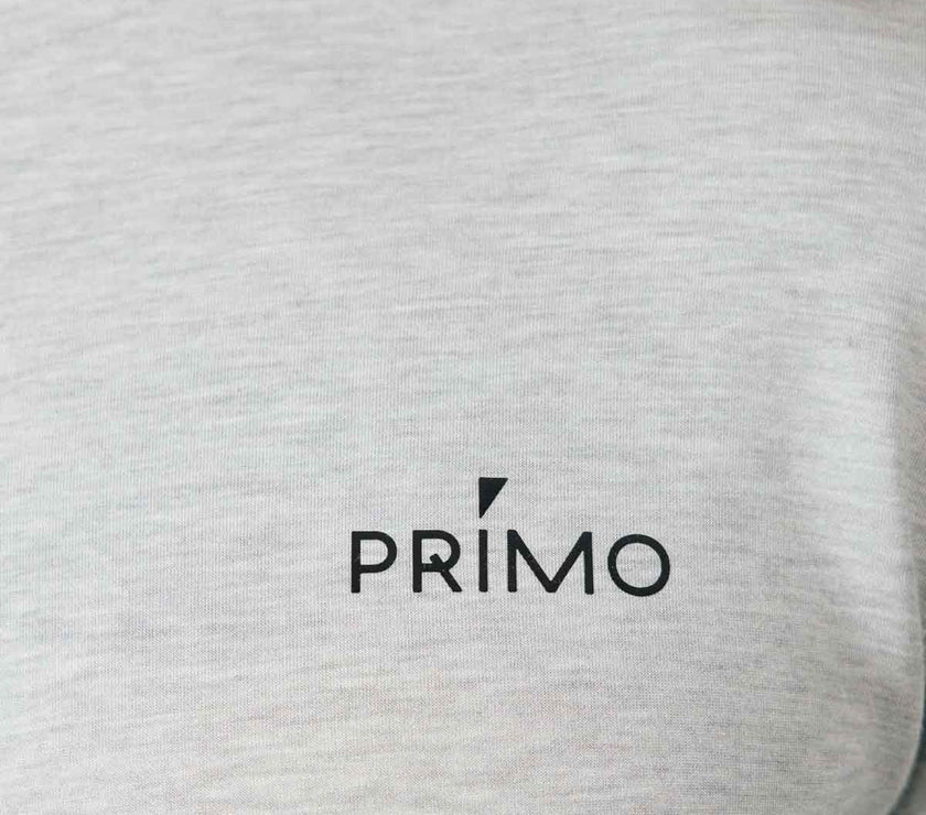 Men's Heather Gray Golf Crew Neck