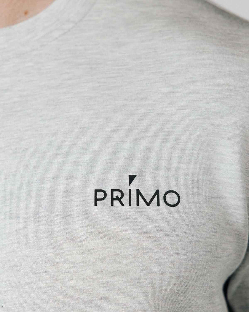 Men's Heather Gray Golf Crew Neck