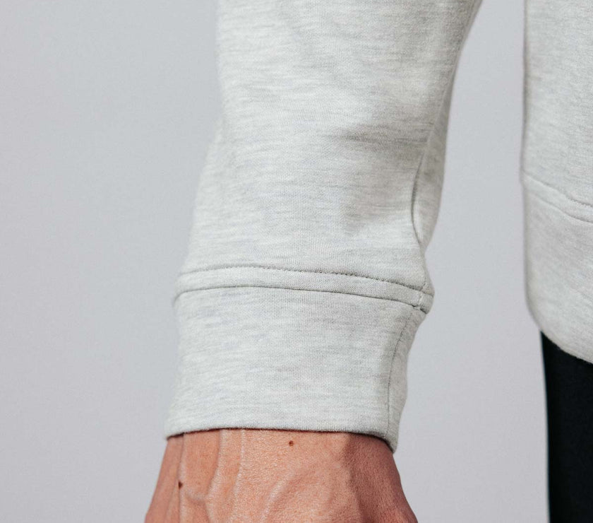 Men's Heather Gray Golf Crew Neck