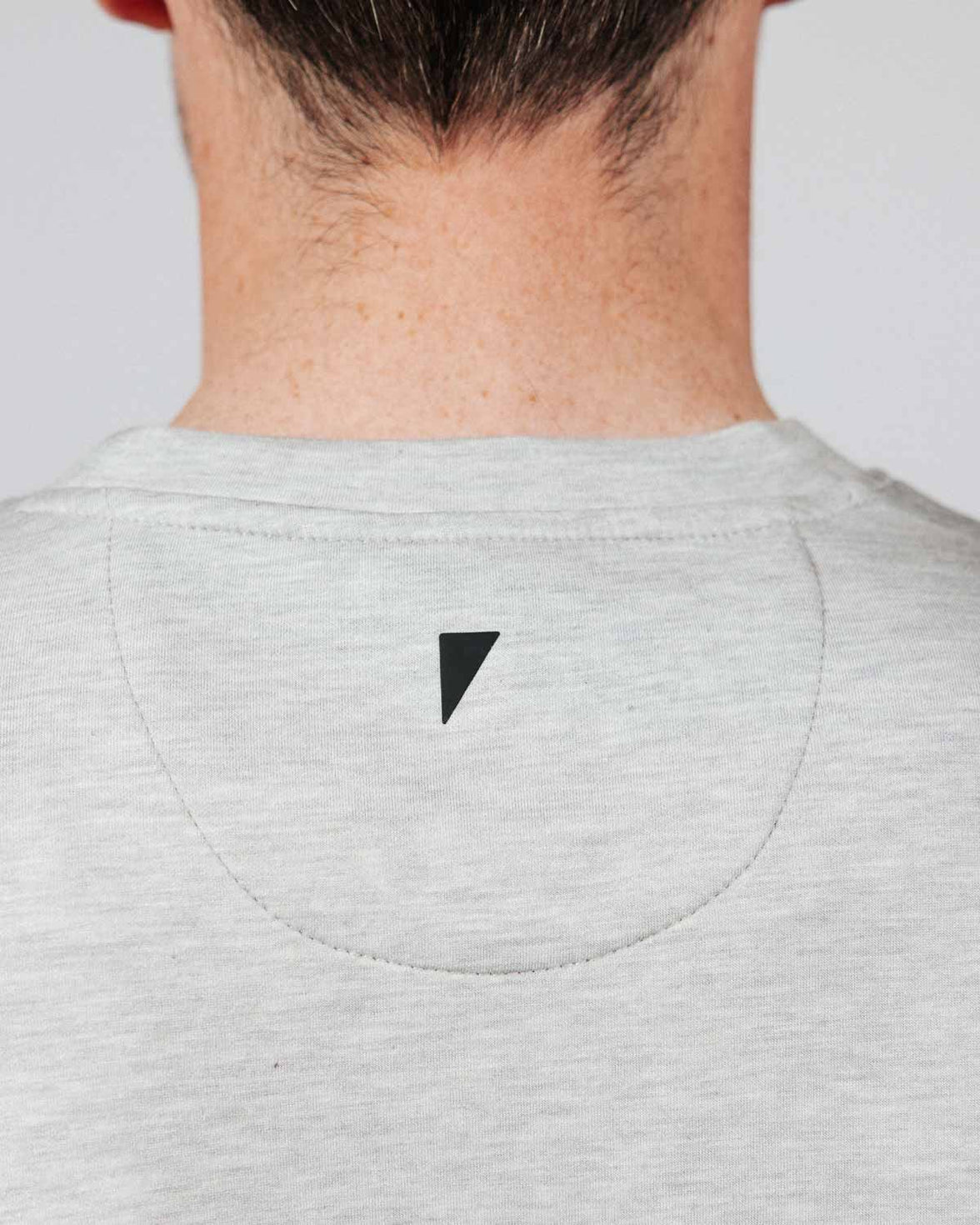 Men's Heather Gray Golf Crew Neck