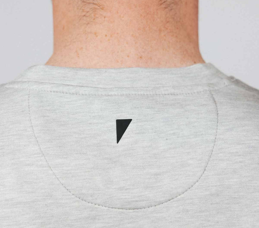 Men's Heather Gray Golf Crew Neck