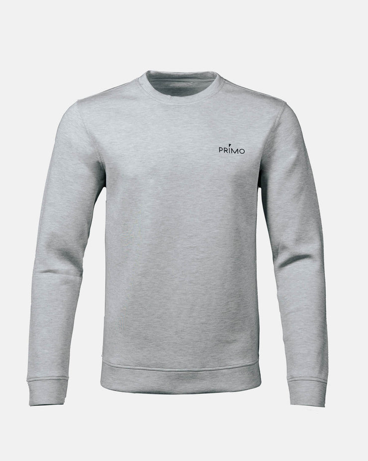 Men's Heather Gray Golf Crew Neck