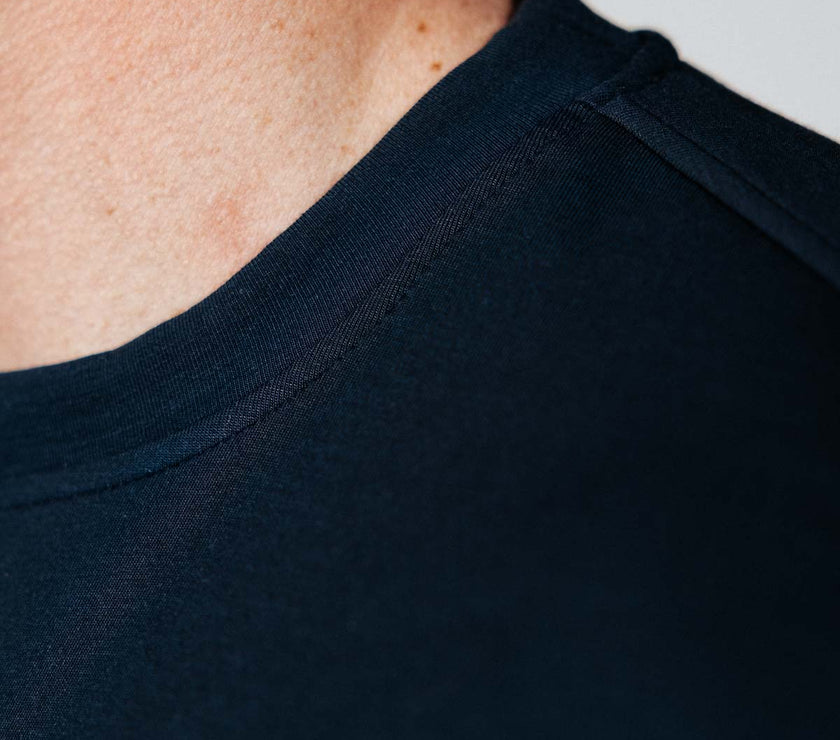 Men's Navy Golf Crew Neck