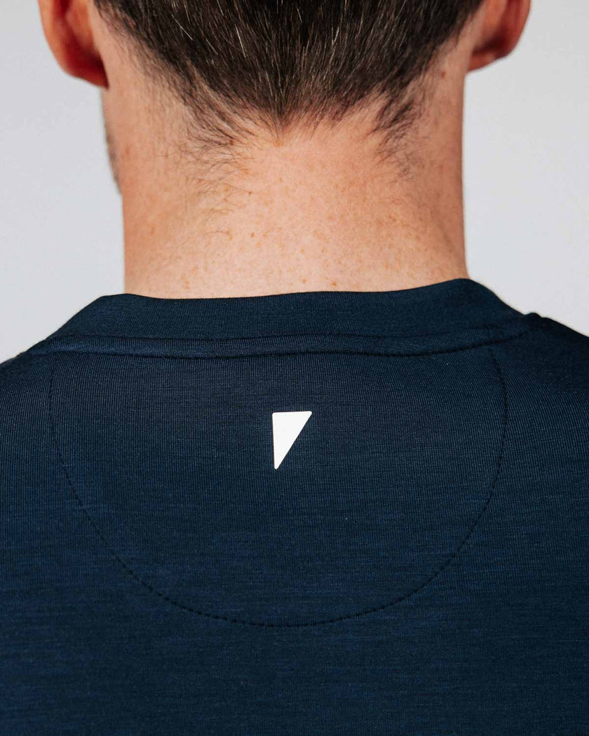 Men's Navy Golf Crew Neck