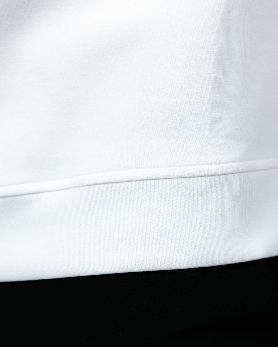 Men's White Golf Crew Neck