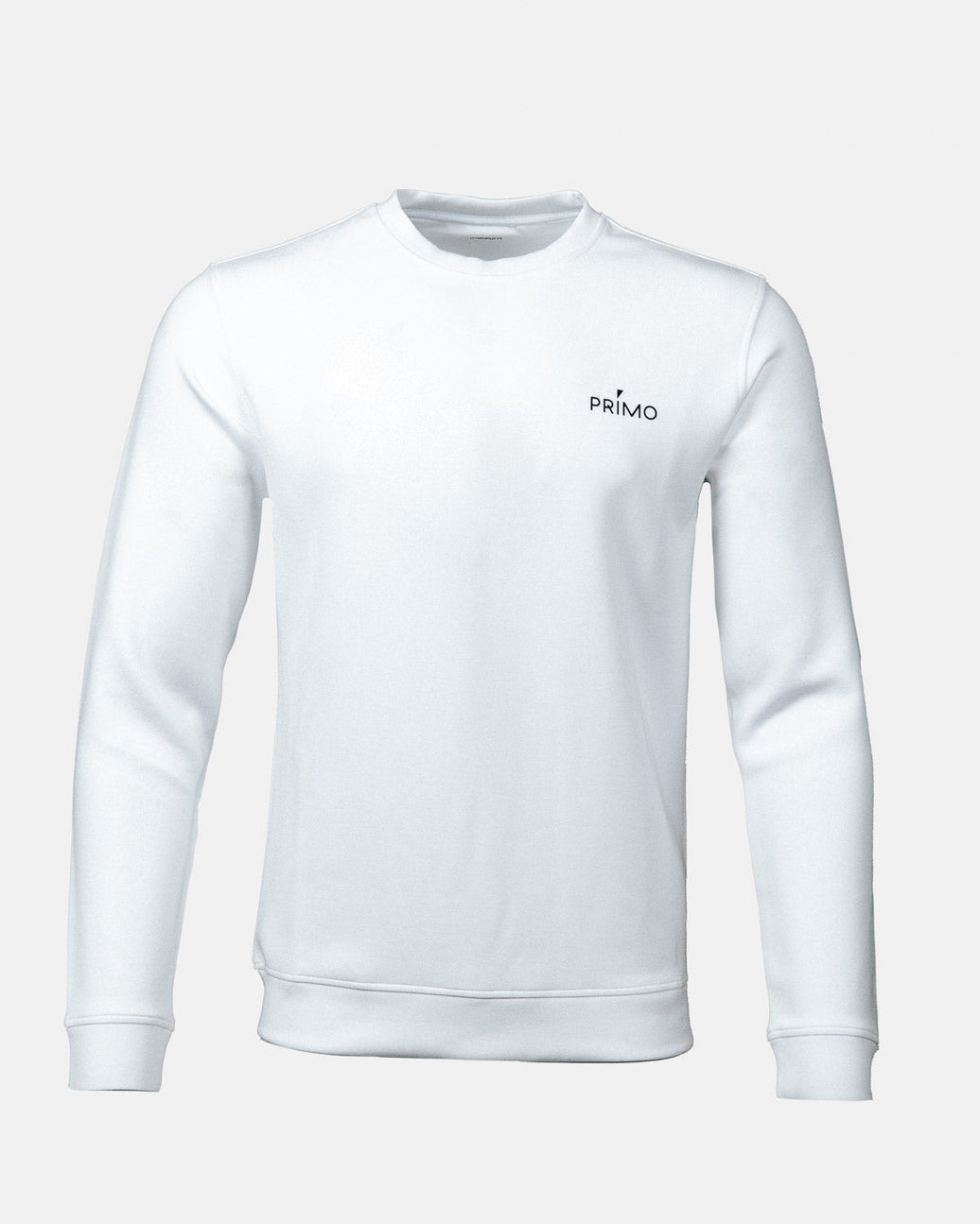 Men's White Golf Crew Neck