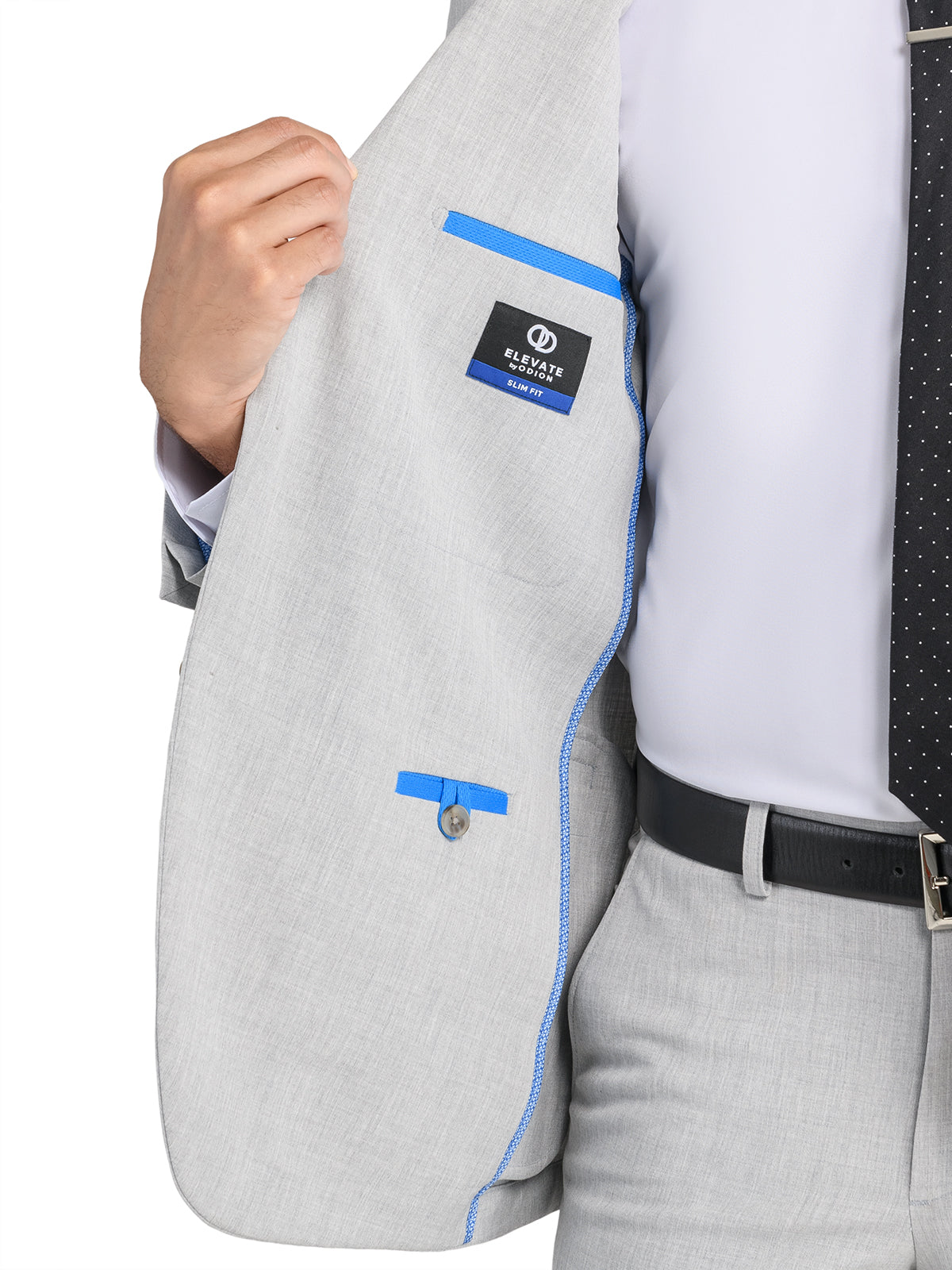 Elevate Suit Jacket, Pearl Grey from Kator Shop in Cache Valley — sharp, confidence-boosting design built for prom, school dances, and formal events.