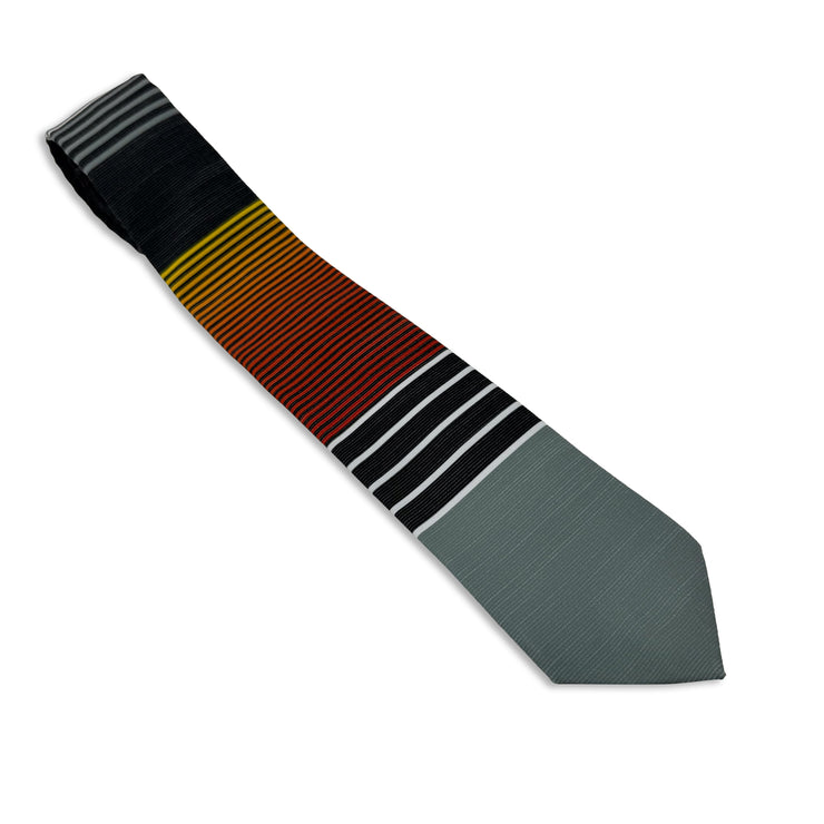 Sunset Stripes (gold-grey)
