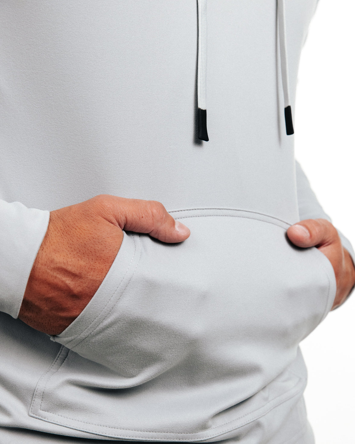 Cache Valley Men’s PrimoHoodieLightGray-3 – Tailored Style by Kator