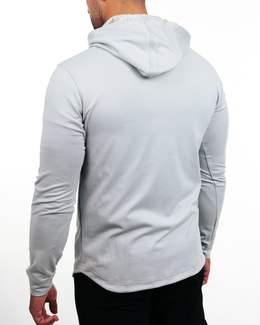 Cache Valley Men’s PrimoHoodieLightGray-4 – Tailored Style by Kator