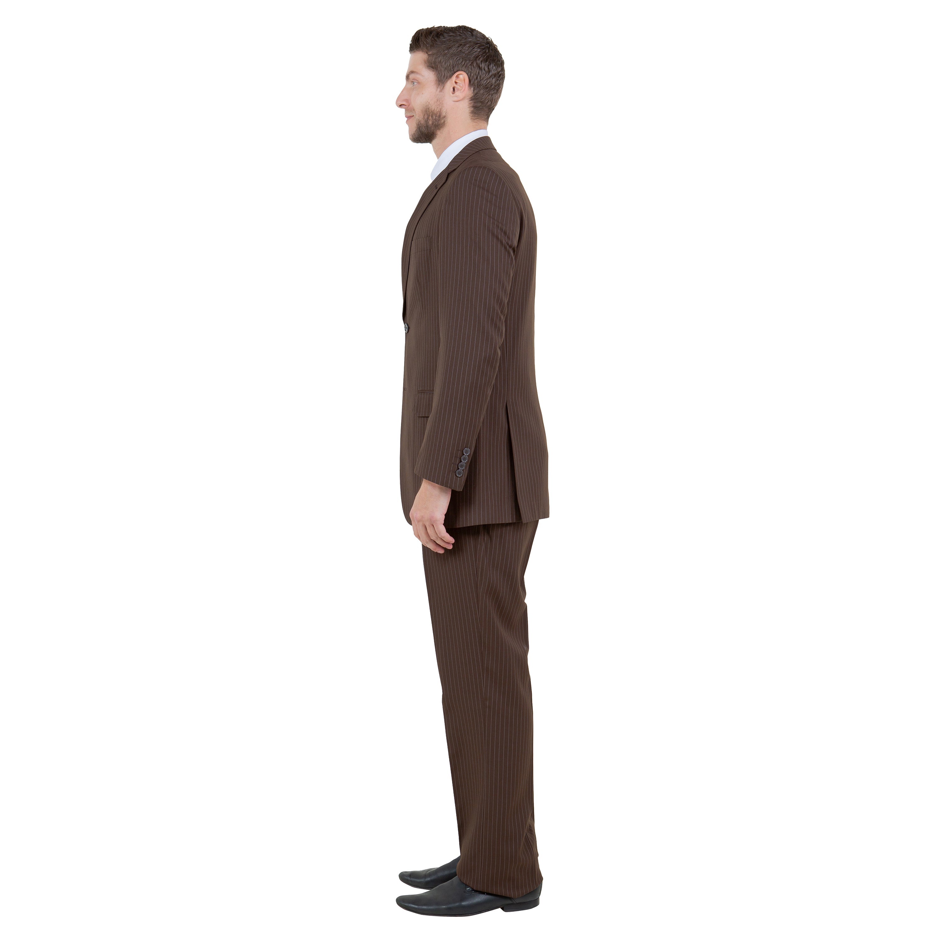 Men's Modern-Fit 3pc Pinstripe Suit, Notch Lapel