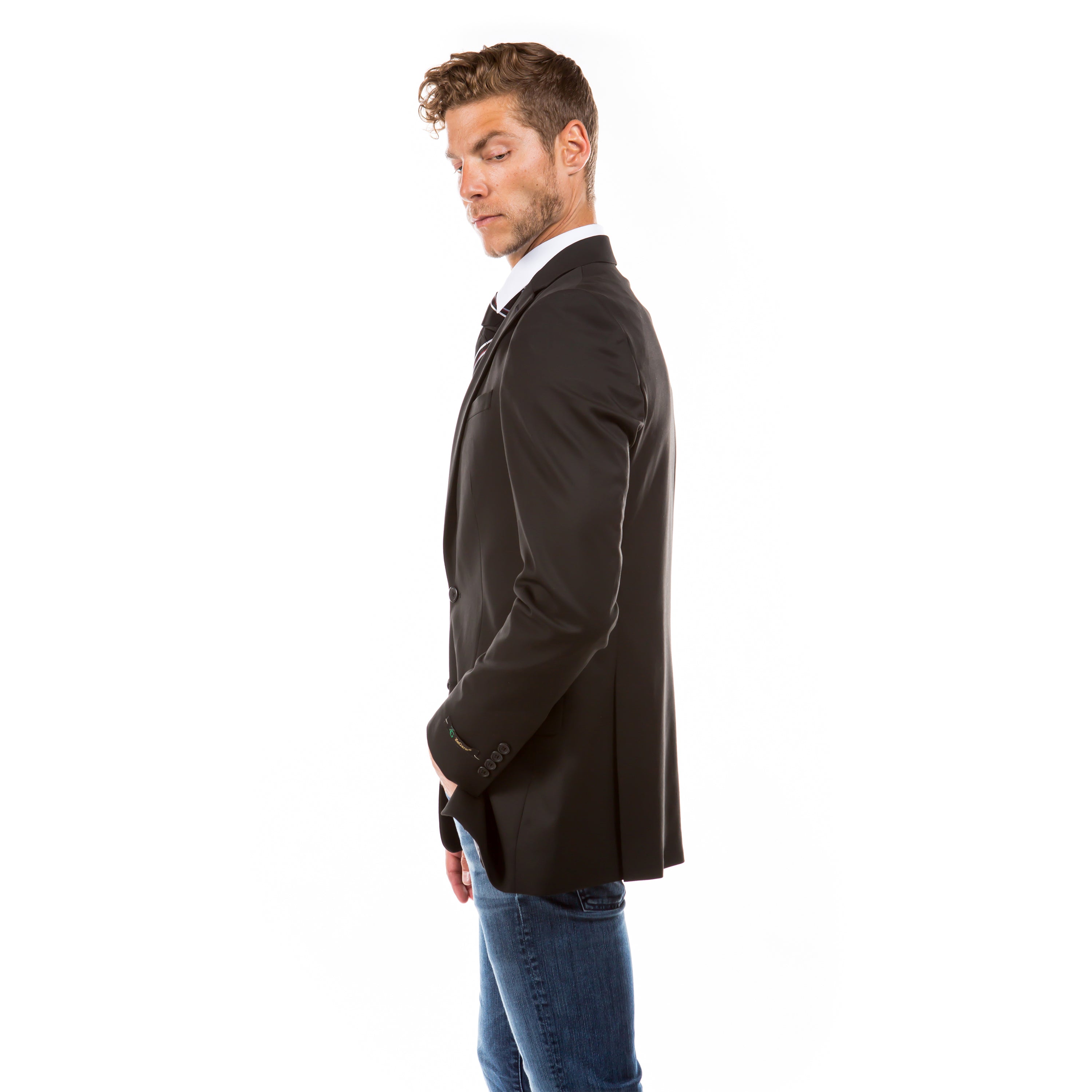 Zegarie Tailored-Fit Suits Separates Jacket