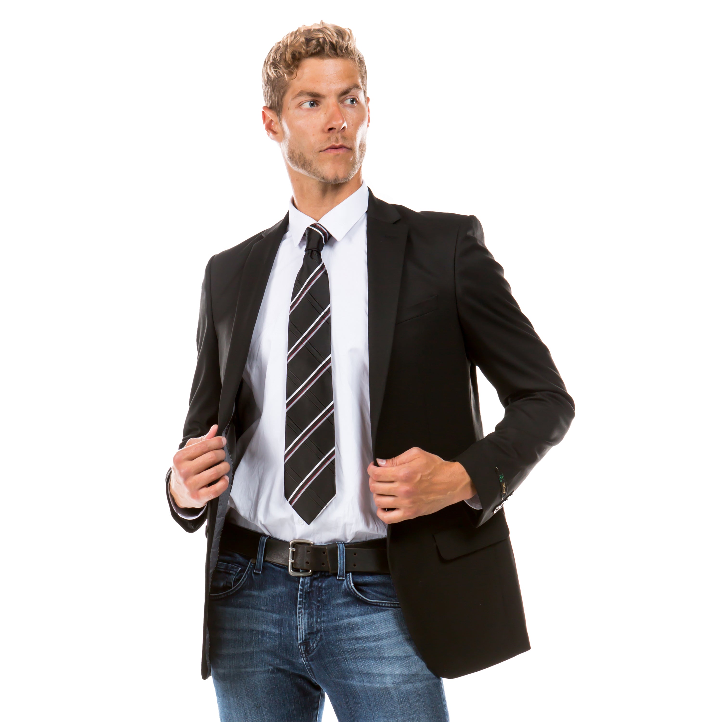 Zegarie Tailored-Fit Suits Separates Jacket