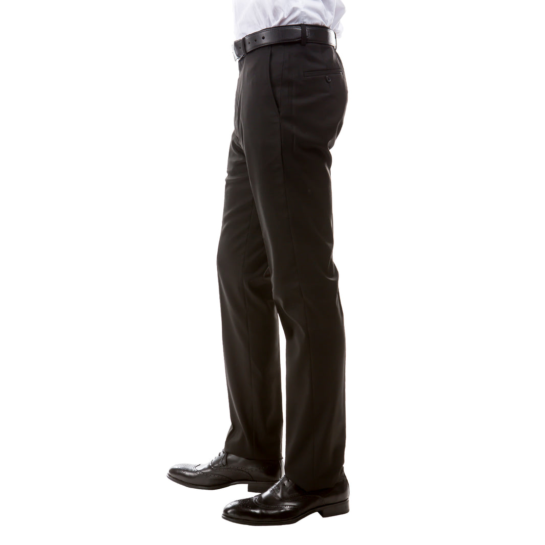 Zegarie Tailored-Fit Suits Separates solid Dress Pants