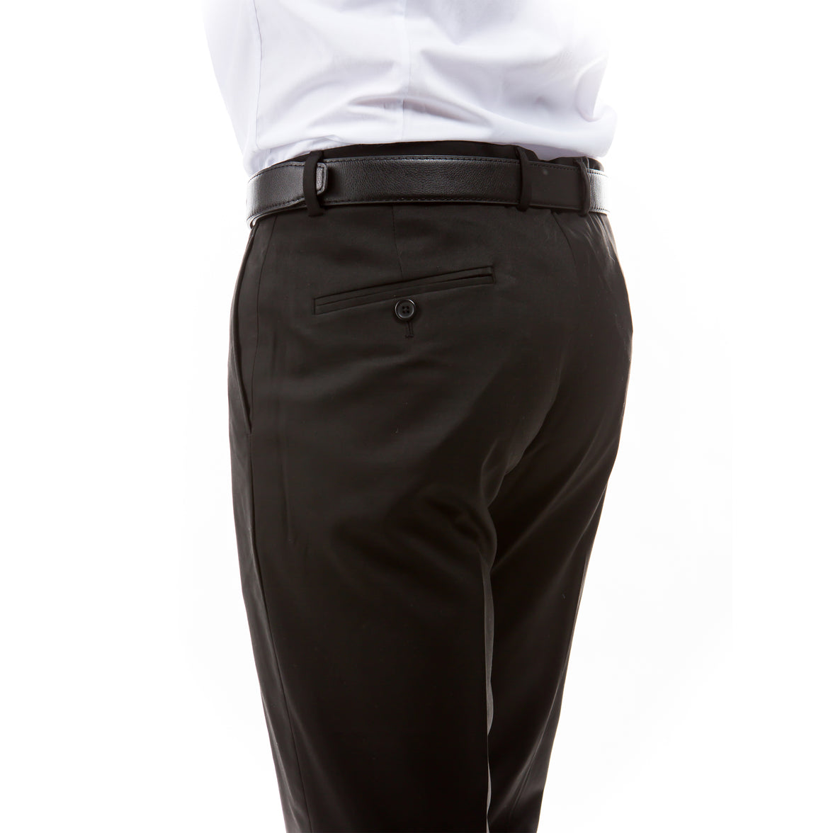 Zegarie Tailored-Fit Suits Separates solid Dress Pants