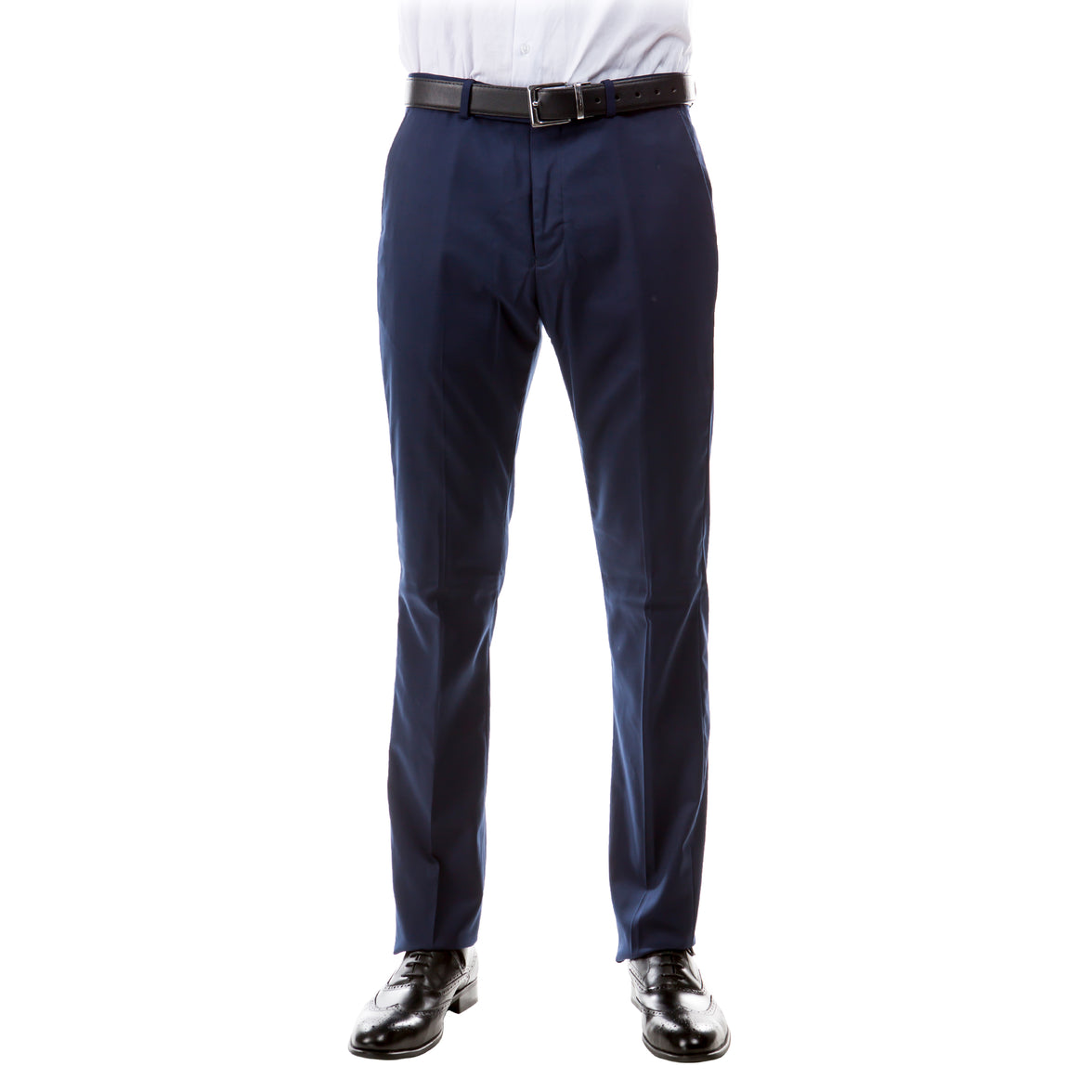 Zegarie Tailored-Fit Suits Separates solid Dress Pants