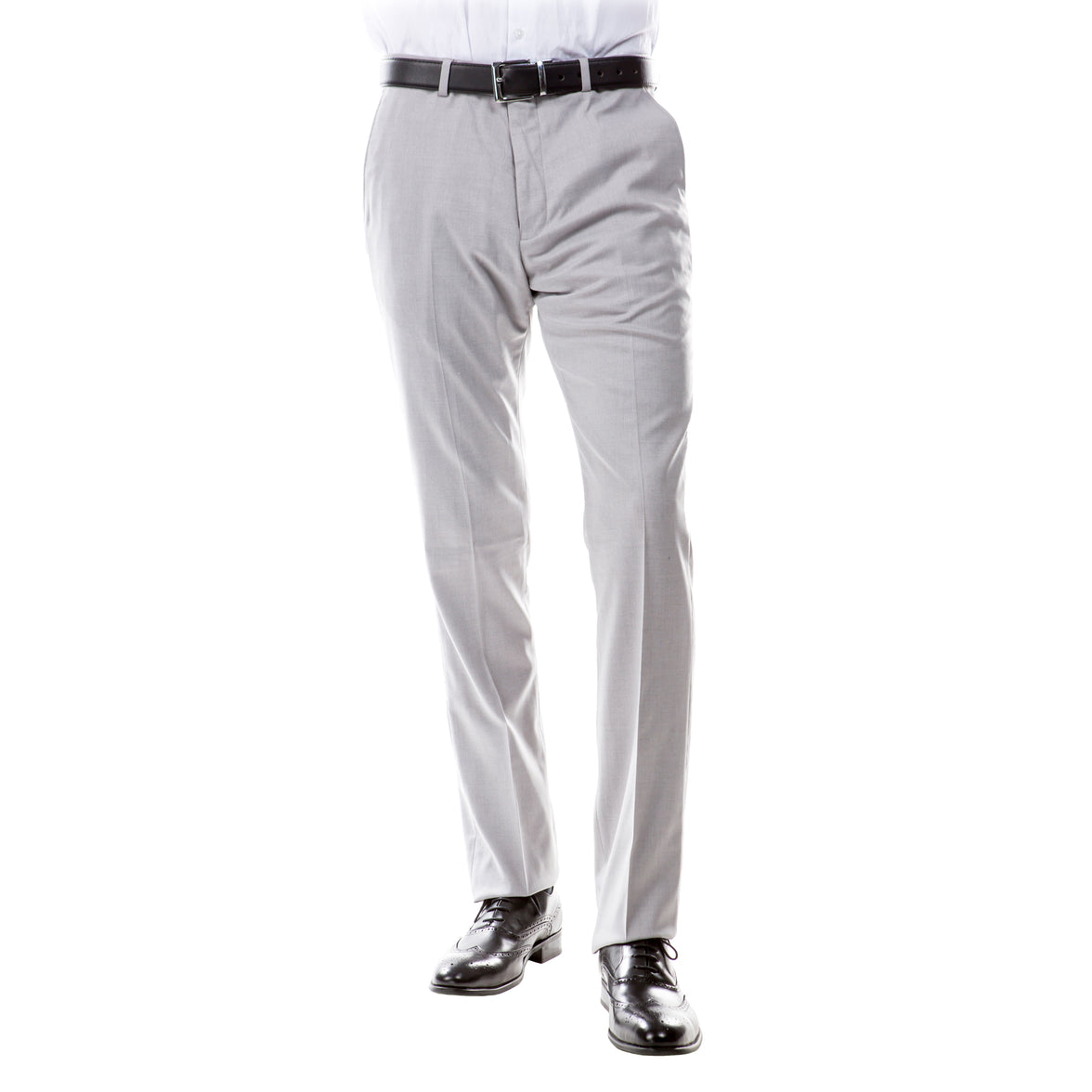 Zegarie Tailored-Fit Suits Separates solid Dress Pants
