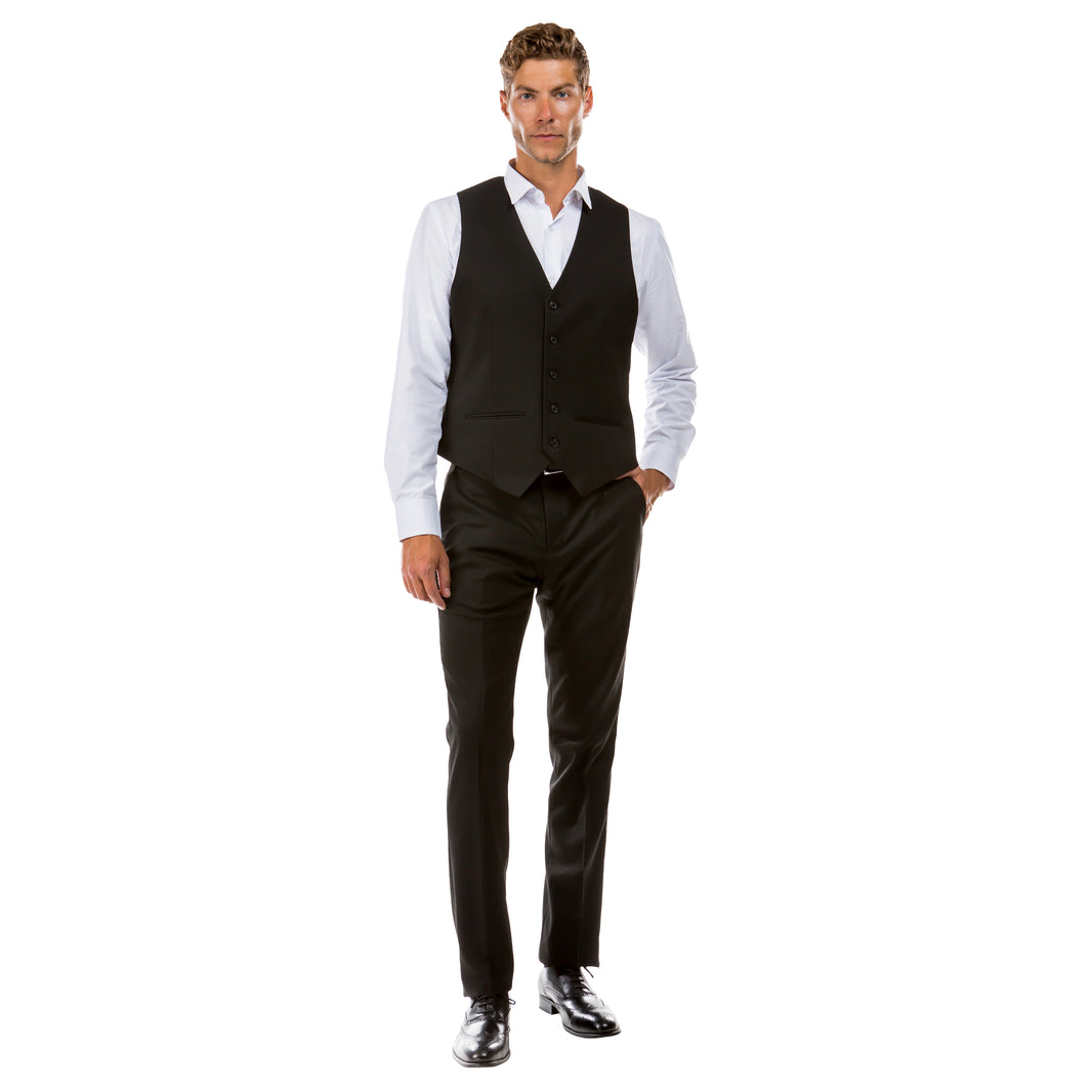 Zegarie Tailored-Fit Suits Separates Vest