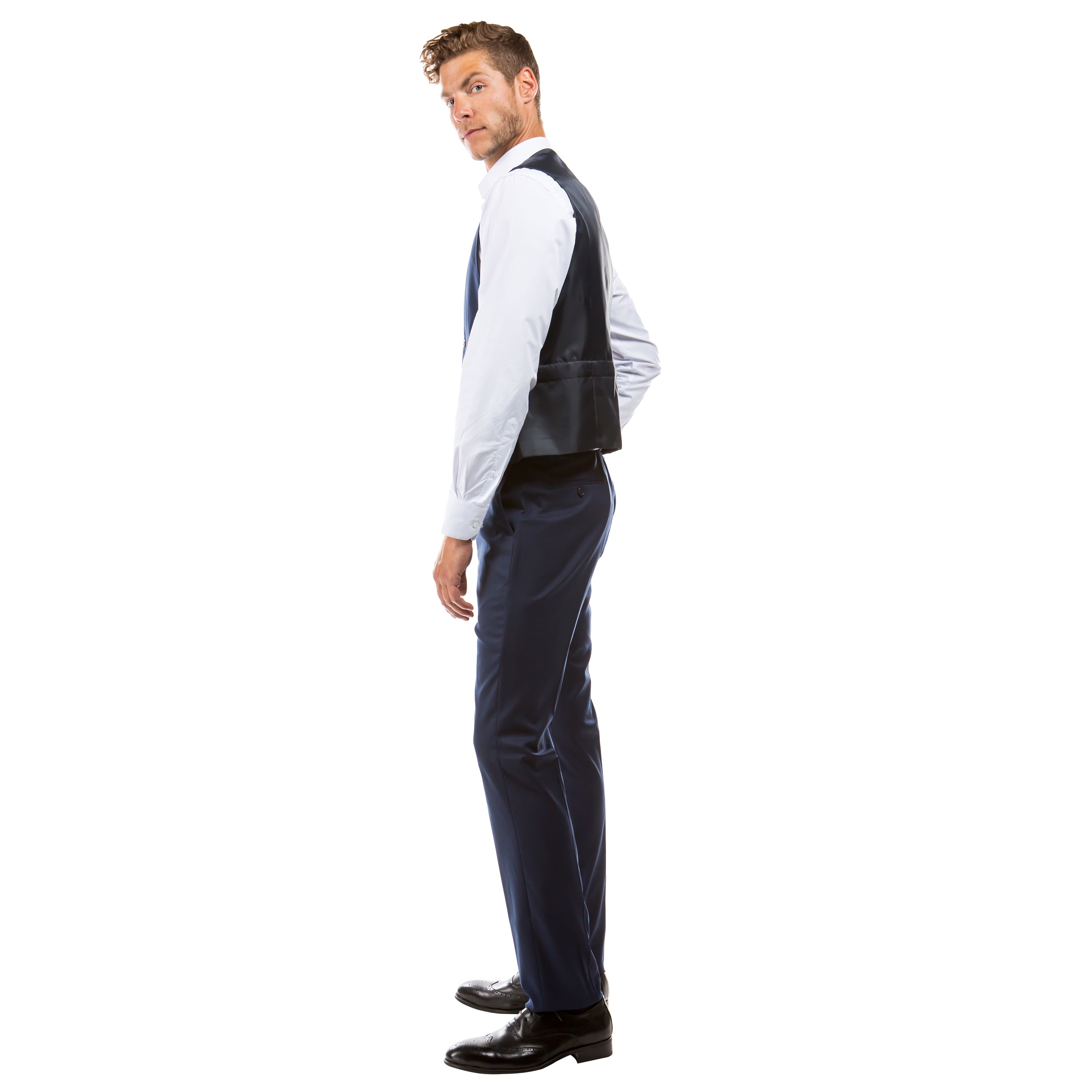 Zegarie Tailored-Fit Suits Separates Vest