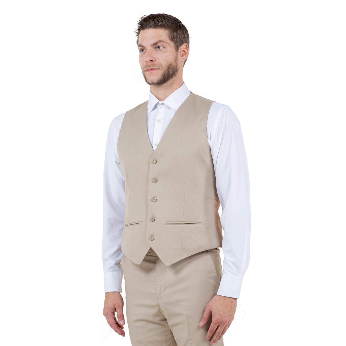 Zegarie Tailored-Fit Suits Separates Vest