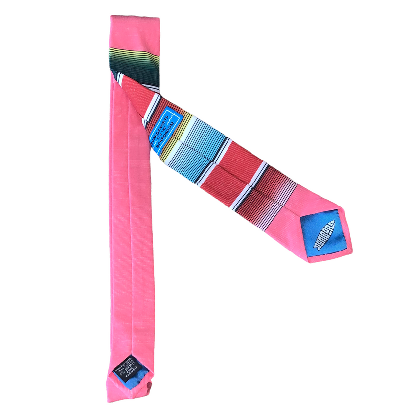 Mexican Blanket (pink) Men's Tie Business tie handcrafted in Logan, Utah — premium material and clean lines for confident everyday office wear.