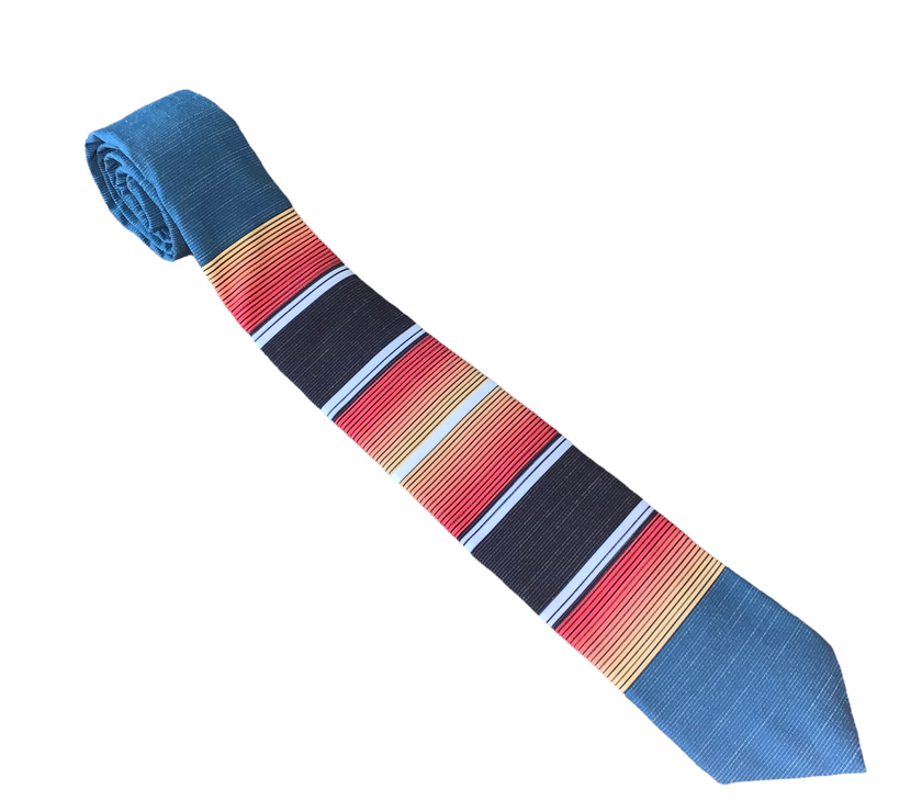Mexican Blanket (sea-green) Men's Tie Missionary tie from Kator Shop in Logan, Utah — built to last through daily wear with clean, classic design for elders serving worldwide.