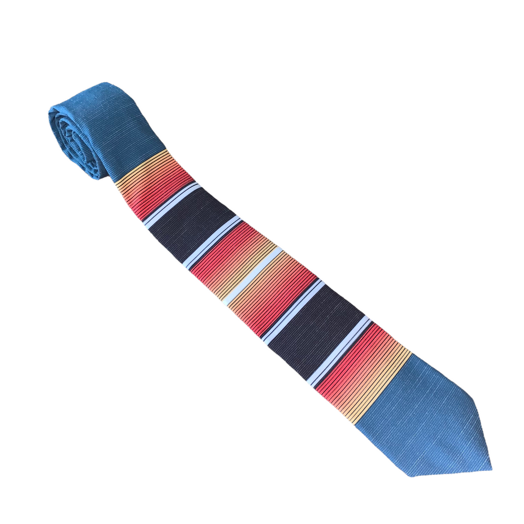 Mexican Blanket (sea-green) Men's Tie Missionary tie from Kator Shop in Logan, Utah — built to last through daily wear with clean, classic design for elders serving worldwide.