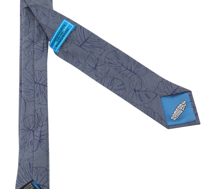 Monstera Sketch Men's Tie Church tie from Kator Shop in Logan, Utah — classic, respectful, and comfortable design perfect for weekly services.