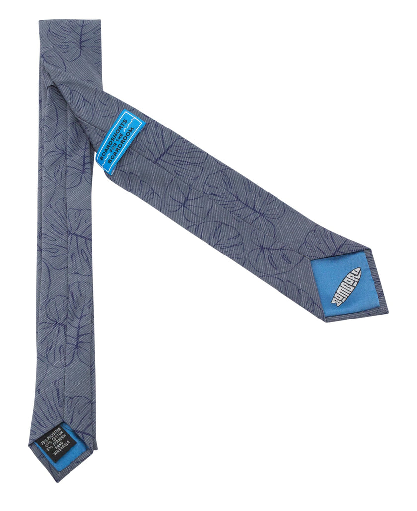 Monstera Sketch Men's Tie Church tie from Kator Shop in Logan, Utah — classic, respectful, and comfortable design perfect for weekly services.