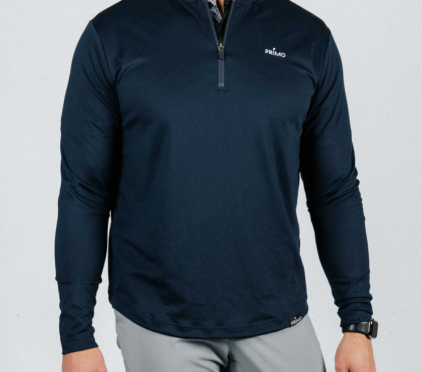 Navy Blade Quarter Zip