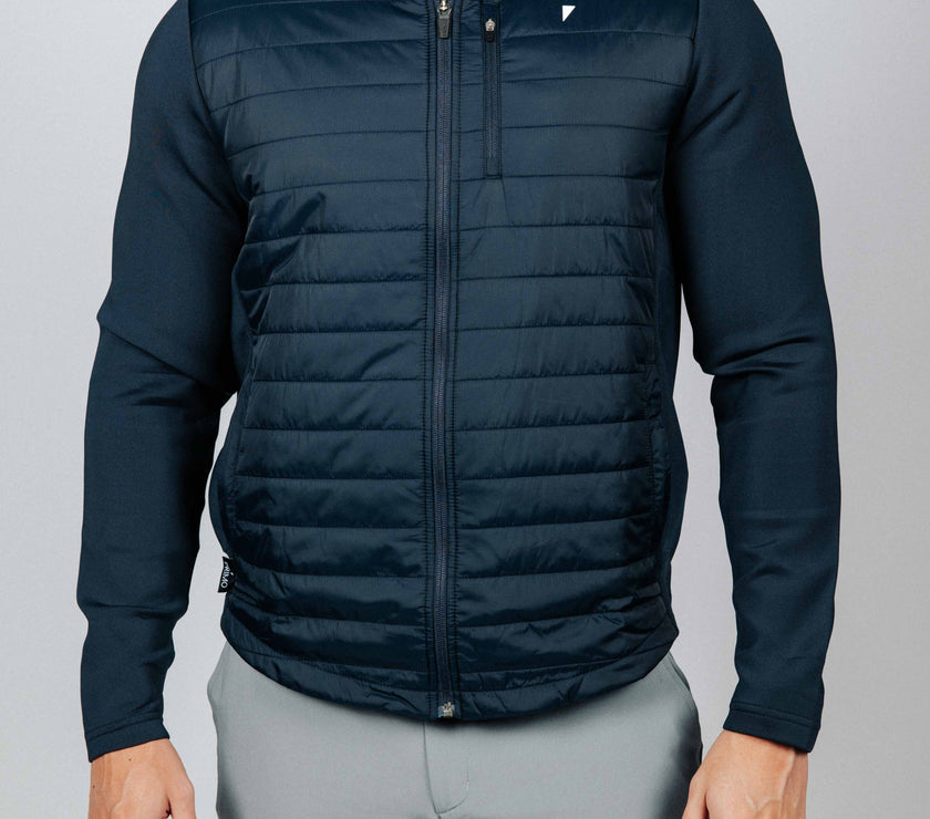 Navy Hybrid Jacket