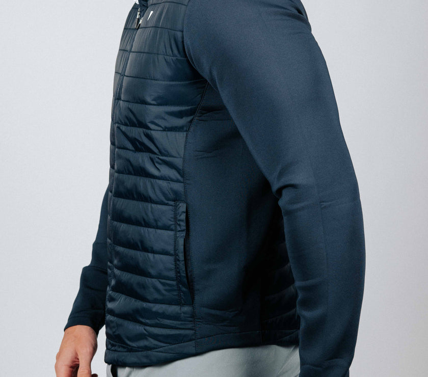 Navy Hybrid Jacket