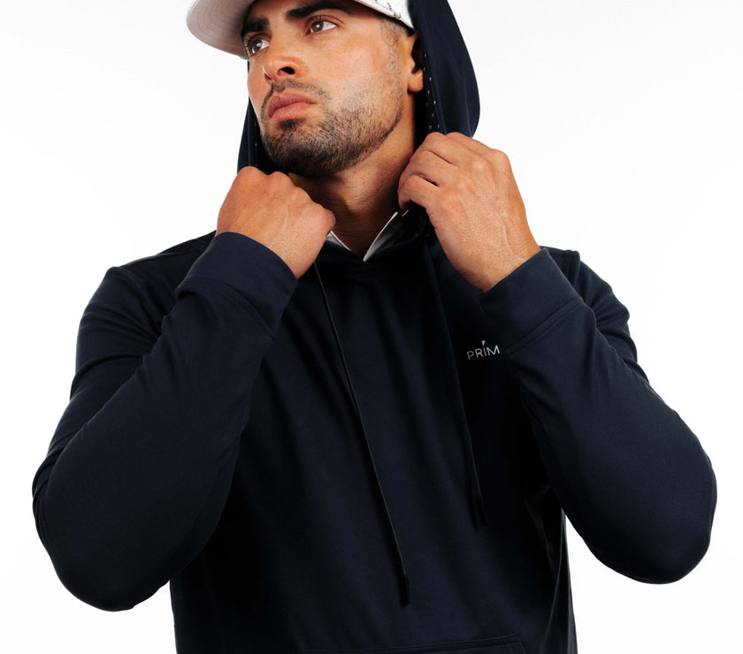 Navy Golf Hoodie