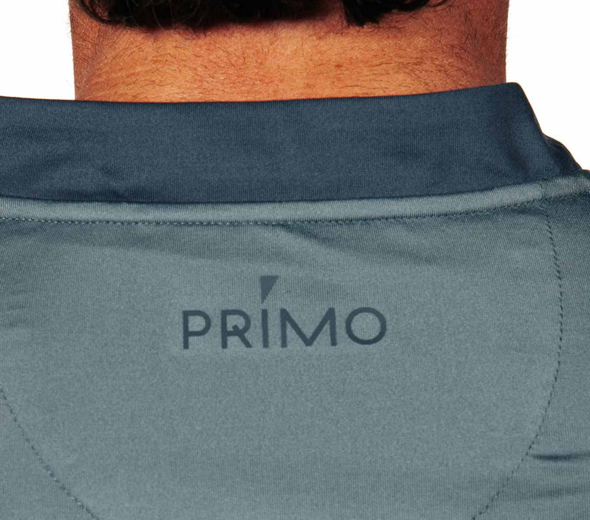 Two Tone Navy/Gray Blade Polo