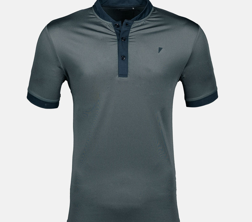 Two Tone Navy/Gray Blade Polo