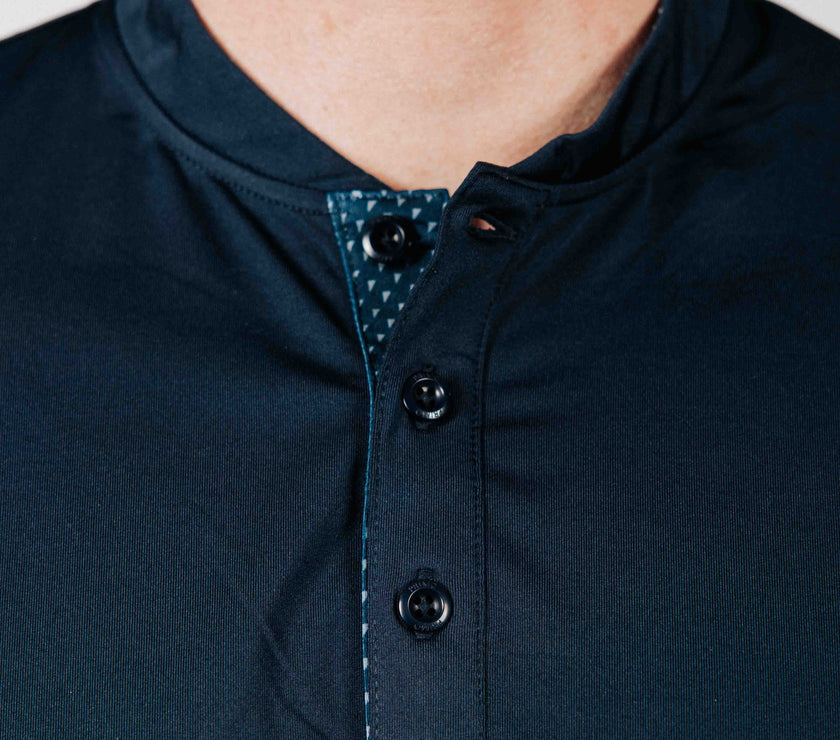 Navy Blade Polo