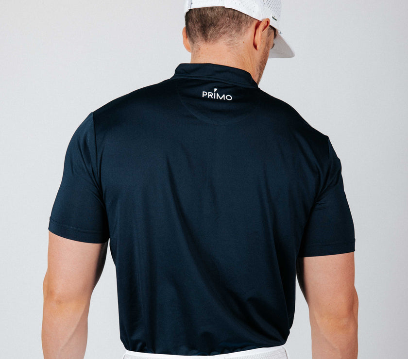 Navy Blade Polo