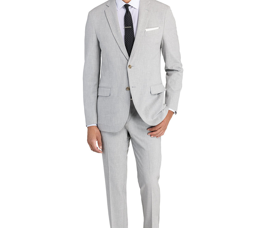 Elevate Suit Jacket, Pearl Grey