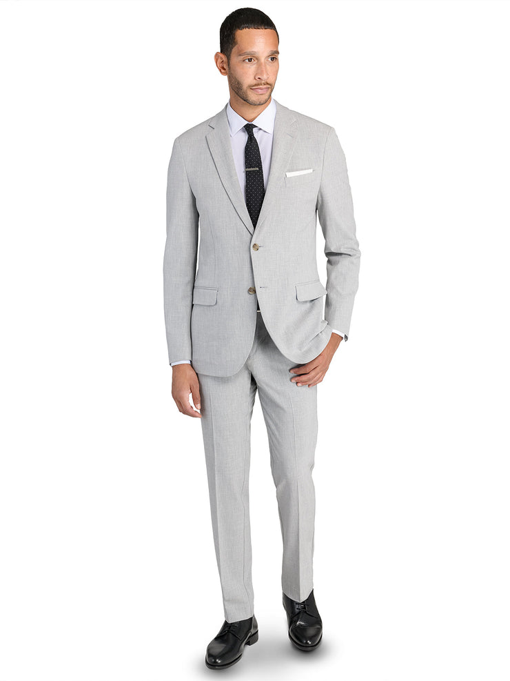 Elevate Suit Jacket, Pearl Grey