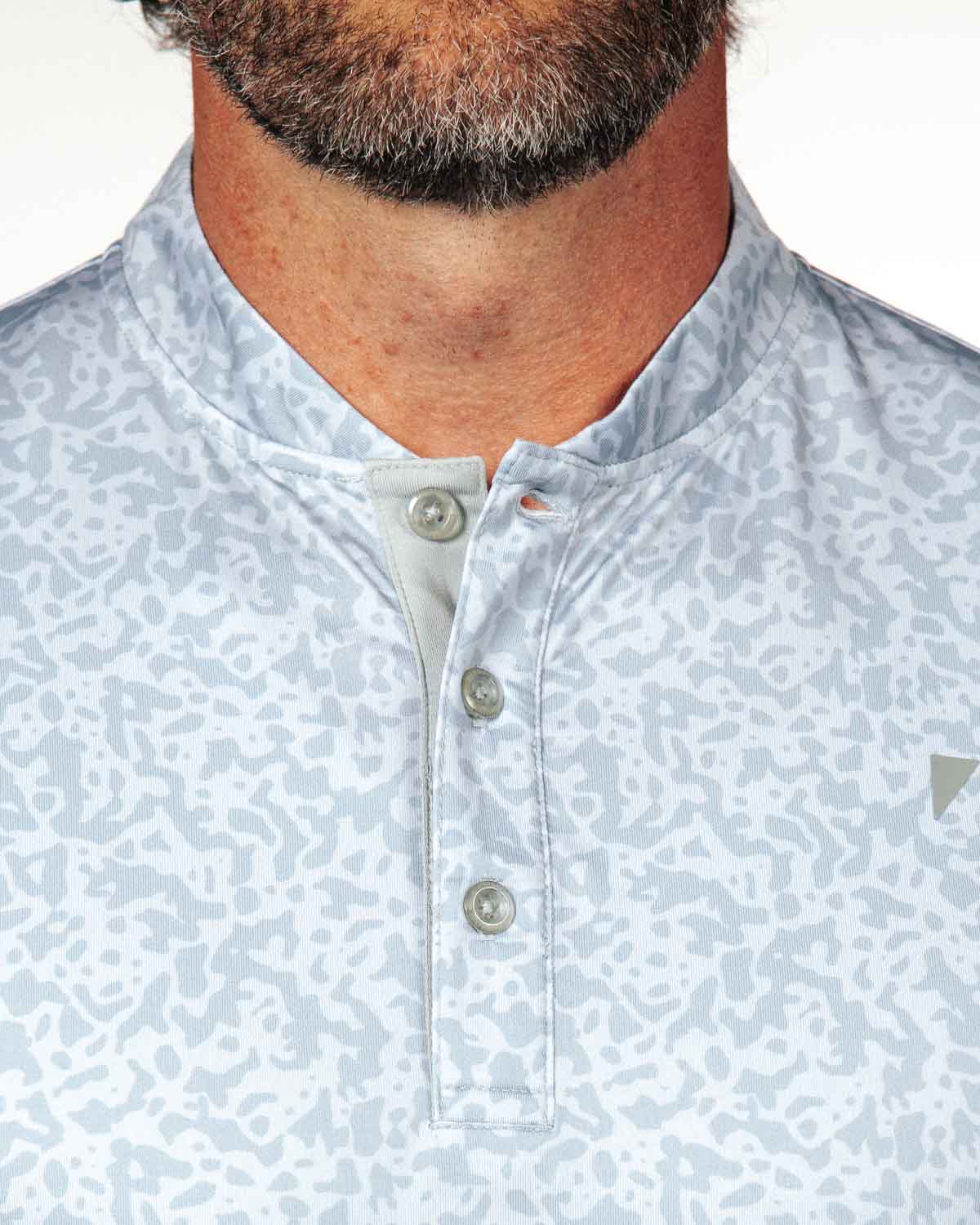 Pale Gray First Cut Blade Polo
