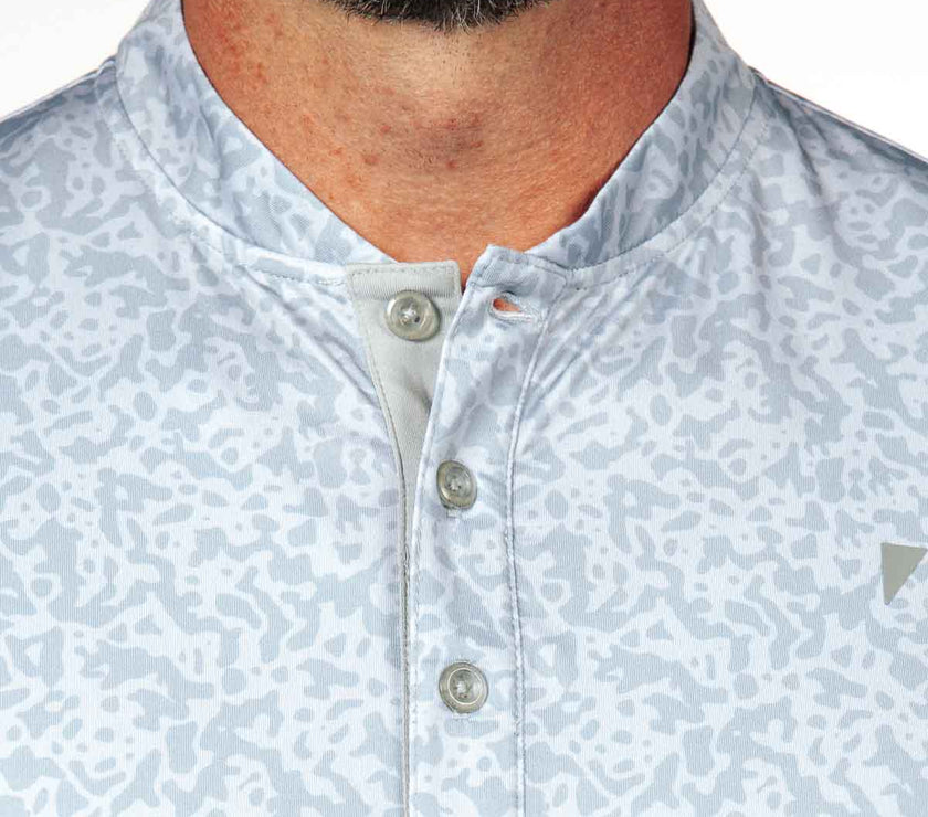 Pale Gray First Cut Blade Polo